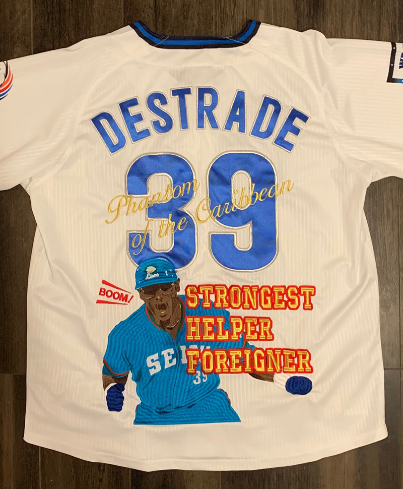 MLB フロリダマーリンズ 元西武デストラーデ 貴重ユニフォーム MLB フロリダマーリンズ 元西武デストラーデ 貴重ユニフォーム MLB