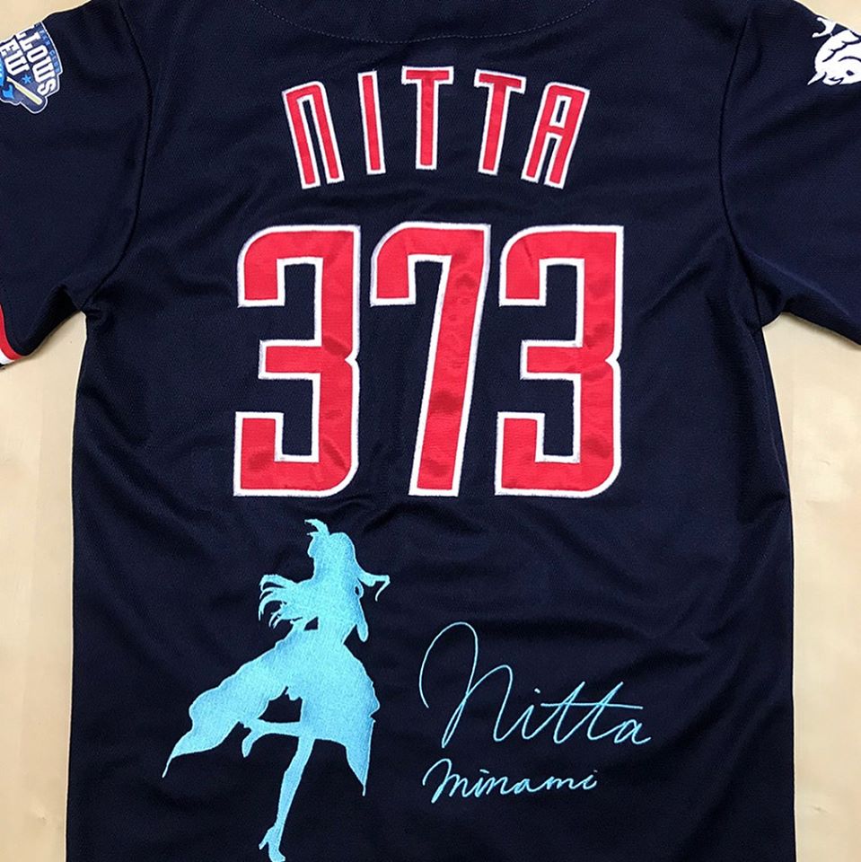 アイドルマスターの痛ユニフォームの刺繍